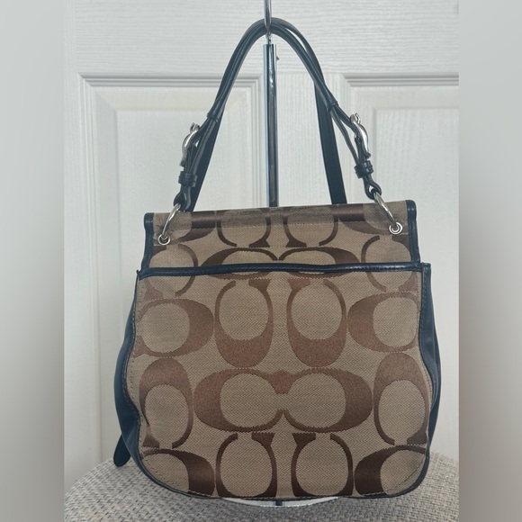 COACH WILLIS LEGACY 70th ANNIVERSARY SIGNATURE CROSSBODY #19034, VGUC - Picture 2 of 16